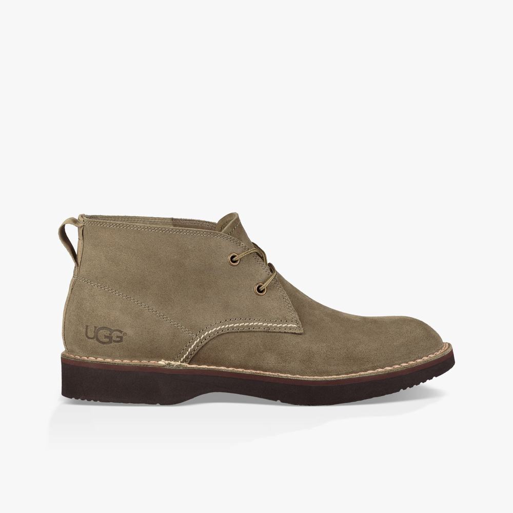 Bottes Classic UGG Camino Chukka Homme Kaki Soldes 660XAYKJ